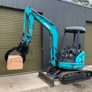 CE认证的偏心销液压抓斗挖掘机